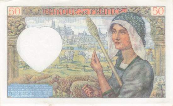 50 Francs 1942